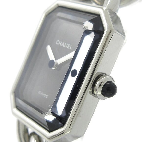 Chanel Premiere Ladies Quartz Watch #L V.M.63364 Silver Stainless Steel 57987 main image 11